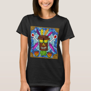 Bandicoot Mask Stained Glass T-Shirt