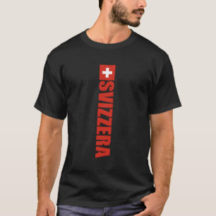 Bandiera Svizzera Swiss Flag Switzerland Souvenir T-Shirt