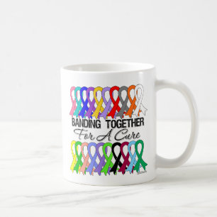 Banding Together For A Cure For All Cancers Coffee Mug