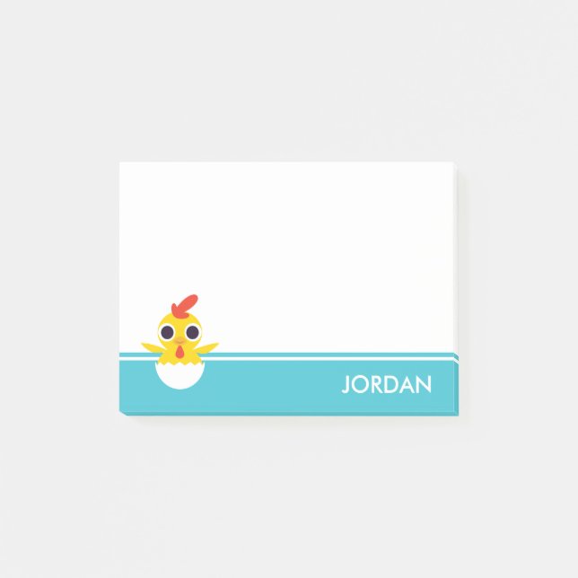 Bandit the Chick Post-it Notes (Front)