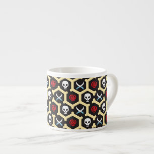 Bandit Theme Pattern Espresso Cup