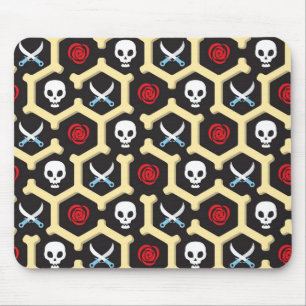 Bandit Theme Pattern Mouse Pad