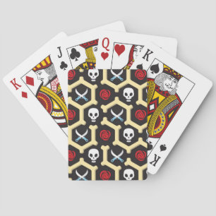 Bandit Theme Pattern Playing Cards
