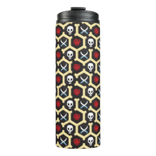 Bandit Theme Pattern Thermal Tumbler