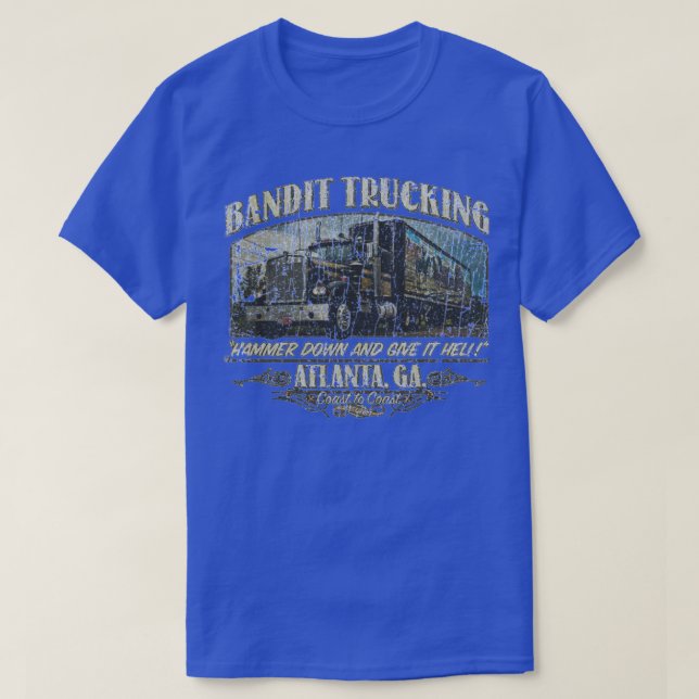 Bandit Trucking 1977 T-Shirt (Design Front)