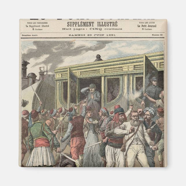 Bandits in the Orient Magnet (Front)