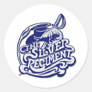 bandlogo classic round sticker