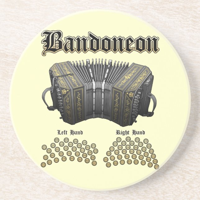 Bandoneon 2 coaster (Front)