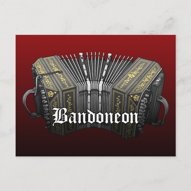 Bandoneon Postcard (Front)