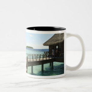 Bandos Island Resort, North Male Atoll, The 2 Two-Tone Coffee Mug