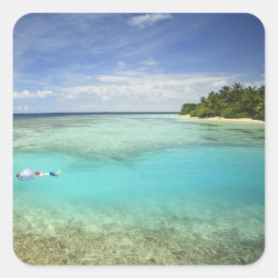 Bandos Island Resort, North Male Atoll, The Square Sticker