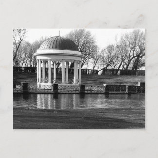 Bandstand, Stanley Park B/W Postcard