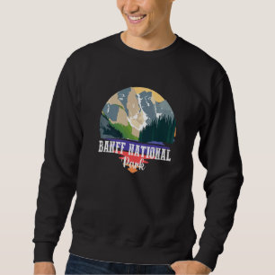 Banff Alberta Canada Camping Lake Louise National Sweatshirt