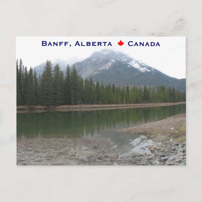 Banff Alberta Canada Postcard (Front)