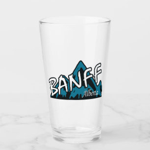 Banff Alberta Mountains Glass
