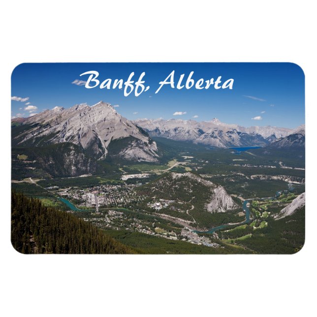 Banff, Alberta Premium Magnet (Horizontal)