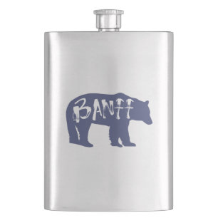 Banff Bear Hip Flask