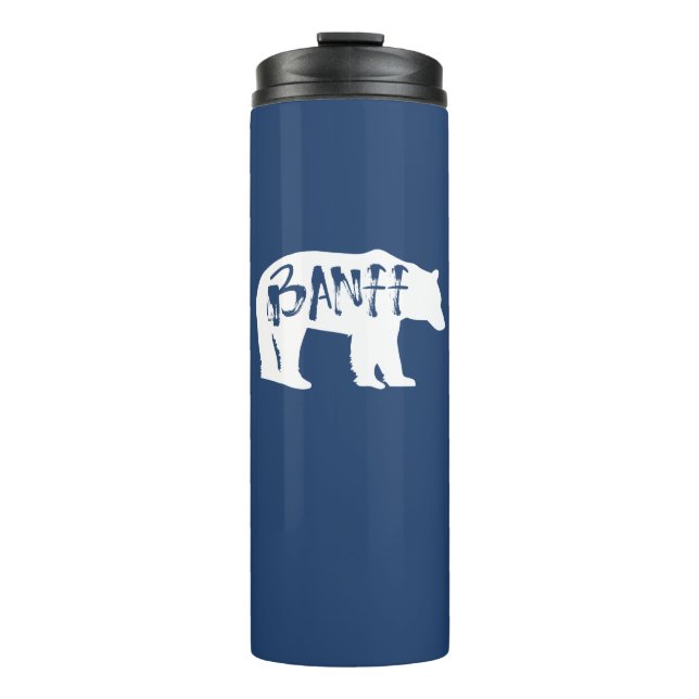 Banff Bear Thermal Tumbler (Front)