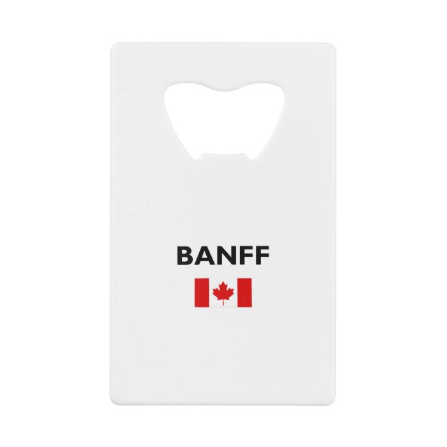 Banff Canada Canadian Flag Light-Colour (Front)