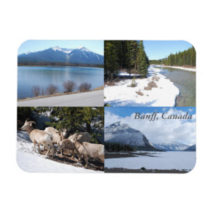 Banff, Canada Scenic Beauty Magnet