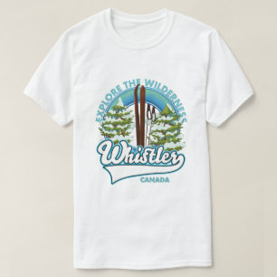 banff canada to ski logo magnet T-Shirt