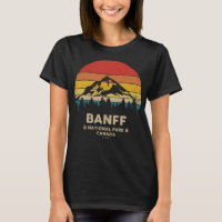 Banff - Canadian National Park Retro Souvenir