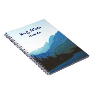 Banff Jasper Blue Notebook