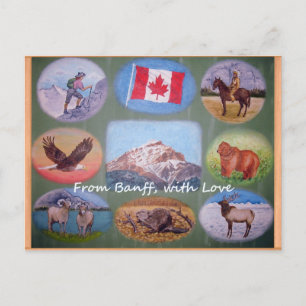 Banff Lodging Postcard