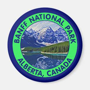 Banff National Park, Alberta, Canada Magnet