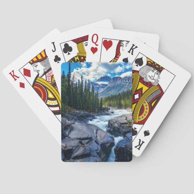 Banff National Park Alberta Canada Playing Cards (Back)