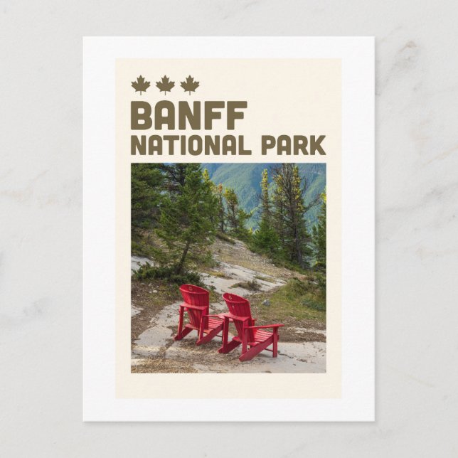 Banff National Park | Alberta Canada Postcard (Front)