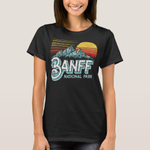Banff National Park Alberta Canada Vintage Graphic T-Shirt