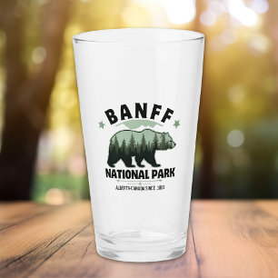 Banff National Park – Bear in the Canadian Rockies Glass