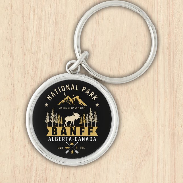 Banff National Park Beautiful Landscape Key Ring (Creator Uploaded)