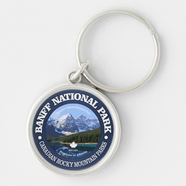 Banff National Park (C) Key Ring (Front)