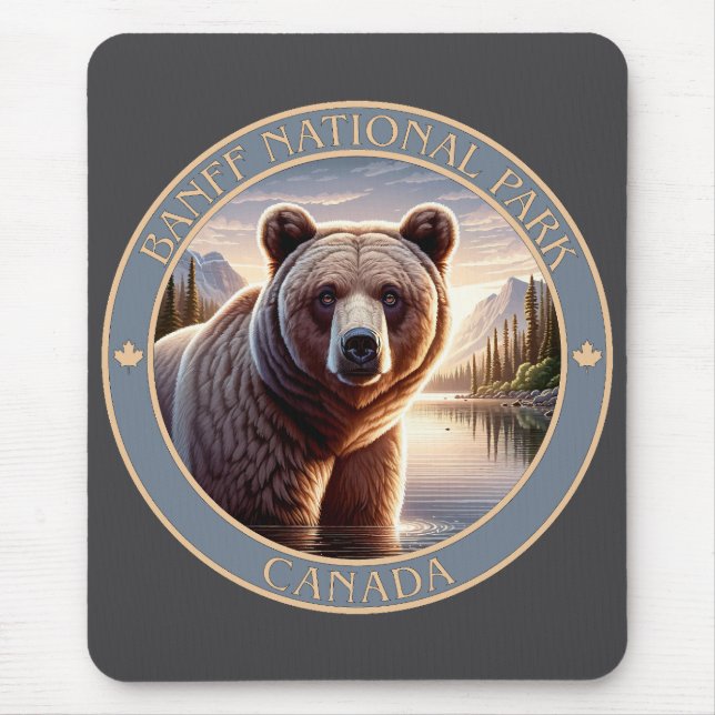 Banff National Park Canada Mouse Pad (Front)