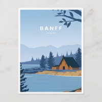 Banff National Park Canada Travel Vintage