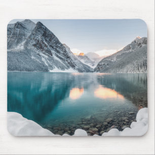 Banff National Park, Canada Winter Scene Mouse Pad
