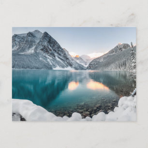 Banff National Park, Canada Winter Scene Postcard