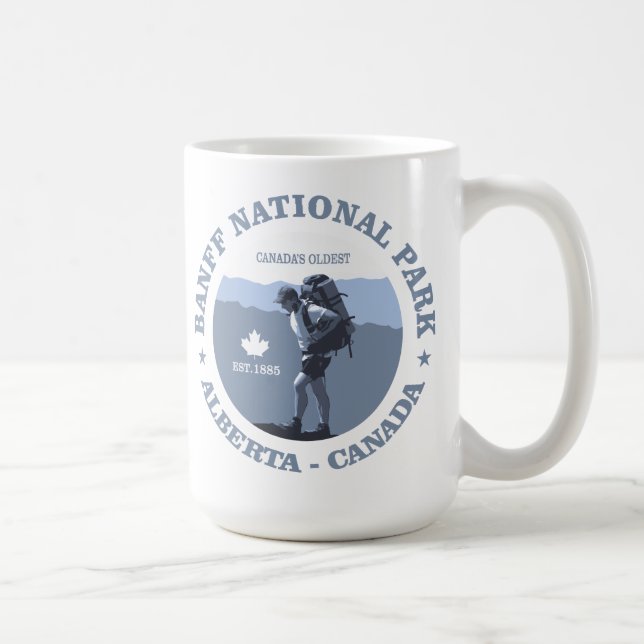 Banff National Park Coffee Mug (Right)