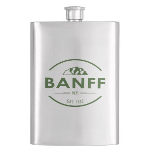 Banff National Park Hip Flask
