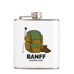 Banff National Park Hip Flask