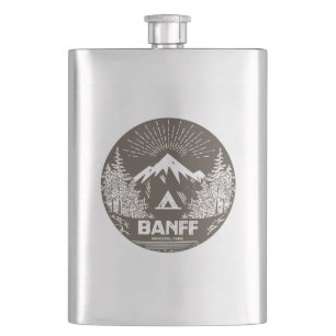 Banff National Park Hip Flask