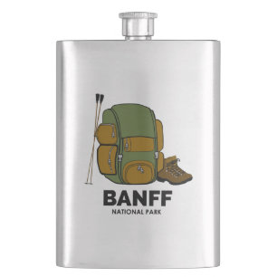 Banff National Park Hip Flask