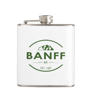 Banff National Park Hip Flask