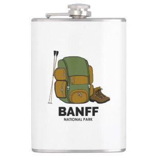 Banff National Park Hip Flask