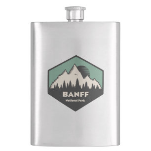 Banff National Park Hip Flask