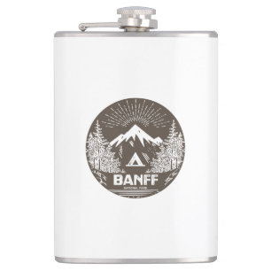 Banff National Park Hip Flask