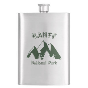 Banff National Park Hip Flask