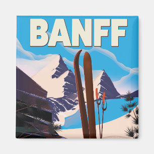 Banff National Park in Alberta, Canada. Magnet